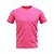 Camisa Dry Fit Masculina Manga Curta Proteção UV 50 Rosa Neon - Imagem 2