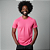Camisa Dry Fit Masculina Manga Curta Proteção UV 50 Rosa Neon - Imagem 1