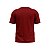 Camisa Dry Fit Masculina Manga Curta Proteção UV 50 Vinho - Imagem 3