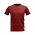 Camisa Dry Fit Masculina Manga Curta Proteção UV 50 Vinho - Imagem 2