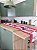 Trilho De Mesa Decoração Dia Das Mães Vermelho - Imagem 1