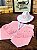 Colete e Chapéu Country Infantil Branco e Rosa Com Strass - Imagem 5