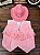 Kit 2pç Colete e Chapéu Country Infantil Rosa Rodeio Cowboy - Imagem 6