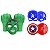 Máscara Hulk, Luva, Escudo e Máscara Capitão America - Imagem 1