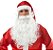 Fantasia Papai Noel Adulto , roupa de papai noel - Kit 9 peças - Imagem 6