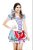 Vestido Junino Florista Adulto 3 Peças - Imagem 2