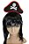 TIARA CHAPEU PIRATA CARNAVAL - Imagem 3