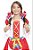 Vestido Caipirona Infantil Vermelho - Imagem 7