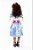 Vestido Caipirona Infantil Azul - Imagem 6