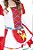 Vestido Junino Caipirona Adulto Vermelho - Imagem 3