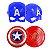 Fantasia Capitão America e Homem De Ferro + Escudo E Mascaras - Imagem 6