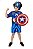 Fantasia Capitão America e Homem De Ferro + Escudo E Mascaras - Imagem 2
