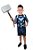 Fantasia Thor C/ Martelo Homem De Ferro Meninos Infantil - Imagem 4