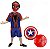 Fantasia Homem Aranha Com Mascara E Escudo Capitão America - Imagem 1
