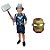 Fantasia Thor Com Martelo E 2 Mascaras Herois Avengers - Imagem 1
