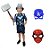 Fantasia Thor Com Martelo E 3 Mascaras Vigadores Ultimato - Imagem 1