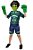 Fantasia Hulk Com Luvas E Panico Halloween Infantil - Imagem 2