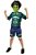 Fantasia Hulk Avengers C/ Mascara E Buzz Lightyer Infantil - Imagem 2