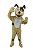 MASCOTE CACHORRO CREME PELÚCIA - Imagem 1