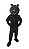 MASCOTE URSO PRETO PELÚCIA - Imagem 9