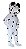 MASCOTE CACHORRO DALMATA PELÚCIA - Imagem 1