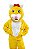 MASCOTE GATO AMARELO PELÚCIA - Imagem 5