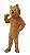 MASCOTE URSO CARAMELO PELÚCIA - Imagem 4