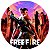 Painel Festa Redondo 3d Free Fire 1,50M estampa digital - Imagem 1