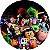 Painel Festa Redondo 3d Toy Story Estampa Digital Sublimado 1,50M - Imagem 1