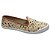 Sapatilha Feminina Moleca Tecido Lona Respingos Multi - 5109.712 - Branco Off - Imagem 1