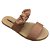 Rasteira Feminina Moleca Camurca Flex - 5452.101 - Nude - Imagem 3