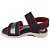 Sandália Infantil Menino Kidy Papete Wave Moto - 021-0545-0667 - Preto-Cinza-Vermelho - Imagem 2