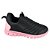 Tênis Infantil Menina Novopé - 100N263-4175 - Preto-Rosa BB - Imagem 1