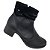 Bota Feminina Mississipi Cano Baixo - Q5711 - Preto - Imagem 3