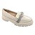 Sapato Feminino Moleca Loafer - 5775.107 - Branco Off - Imagem 3