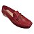 Sapato Feminino Andacco Mocassim Couro - 45002 - Vermelho - Imagem 3