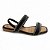 Sandália Feminina Mississipi - MB182 - Preto - Imagem 1