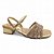 Sandália Feminina Mississipi - MB992 - Dourado - Imagem 1
