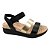 Sandália Feminina Modare - 7151.119 - Dourado-Preto - Imagem 3