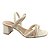 Sandália Feminina Dakota - Y8721 - Creme-Rose - Imagem 3