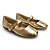 Sapatilha Feminina Mississipi - ME761 - Dourado - Imagem 3