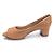 Sapato Feminino Beira Rio Scarpin Peep Toe - 4777.400 - Nude - Imagem 2