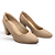 Sapato Feminino Modare Scarpin Salto Grosso - 7377.105 - Bege - Imagem 3