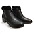 Bota Feminina Mississipi Cano Baixo - MC801 - Preto - Imagem 3