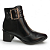 Bota Feminina Mississipi Cano Baixo - ME311 - Preto - Imagem 1