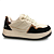 Tênis Feminino Via Marte Casual - 209-005-01 - Bege-Preto - Imagem 1