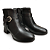 Bota Feminina Dakota Couro Cano Curto - DA962 - Preto - Imagem 3