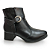 Bota Feminina Dakota Couro Cano Curto - DA962 - Preto - Imagem 1