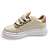 Tênis Feminino Moleca Casual - 5816.105 - Branco Off-Nude-Bege - Imagem 2