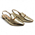 Sapato Feminino Mississipi Slingback - ME233 - Dourado - Imagem 3